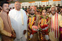 Bandaru Dattatreya Daughter Vijaya Lakshmi Marriage Photos